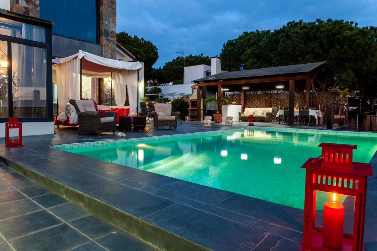 Chalet Con Piscina Privada En Mazagón Exteriör bild