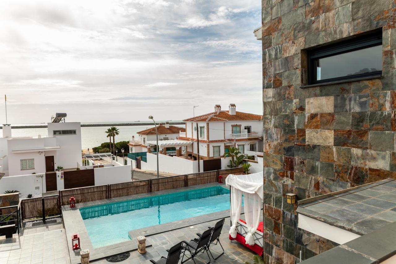 Chalet Con Piscina Privada En Mazagón Exteriör bild